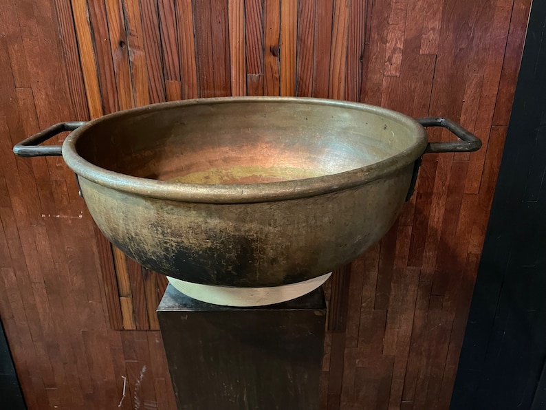 Antique Copper Cook Pot, Wrought Iron Handles, Late 1800s - Etsy