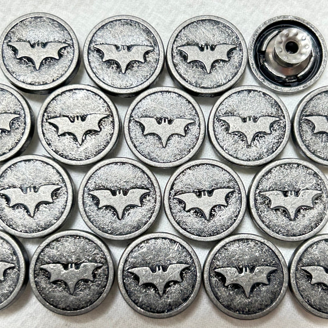 10 Sets 18mm Metal Jean Buttons, No Sew, Jean Tacks, Rivet Buttons