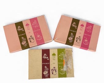Vintage Post A Note Card Set