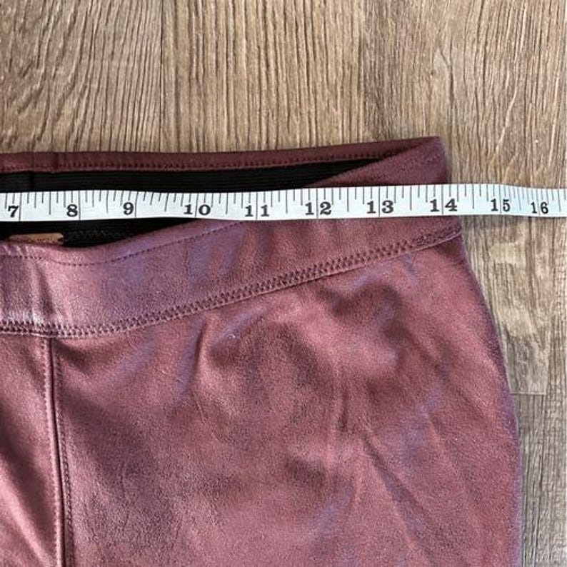 Free People Leggings Burgundy Size 27 image 6