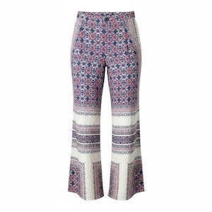 Elevenses Anthropologie Wide Leg Boho Pants Size 2 image 3