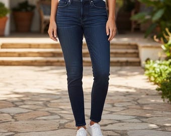 J. Crew Toothpick Dark Wash Skinny Jeans Women Size 27