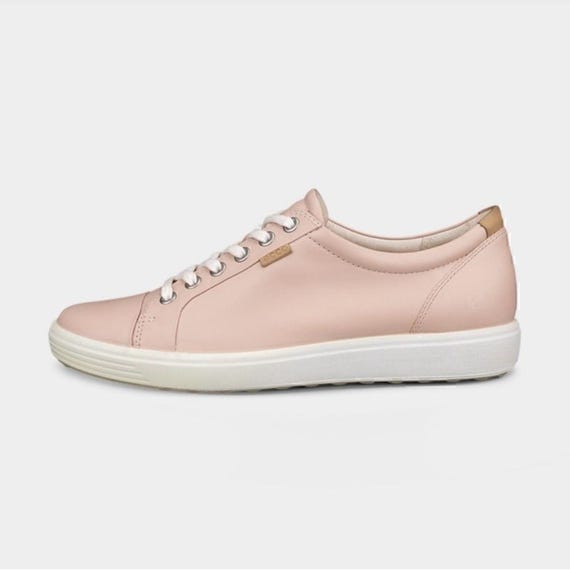 ECCO | Soft 7 Leather Sneakers Extra Wide