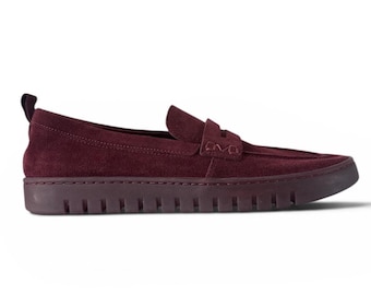 Vionic Uptown Suede Penny Loafers Womens Size 10