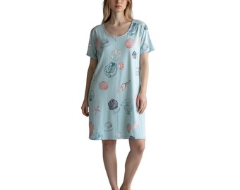 Camisa de dormir Soma Cool Nights, nueva con etiquetas, talla pequeña.