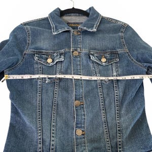 Hudson Jeans Womens Vintage Denim Jacket Size Small image 4