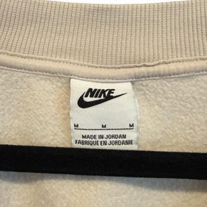 Nike Fleece Cropped Sweatshirt Size Medium immagine 5