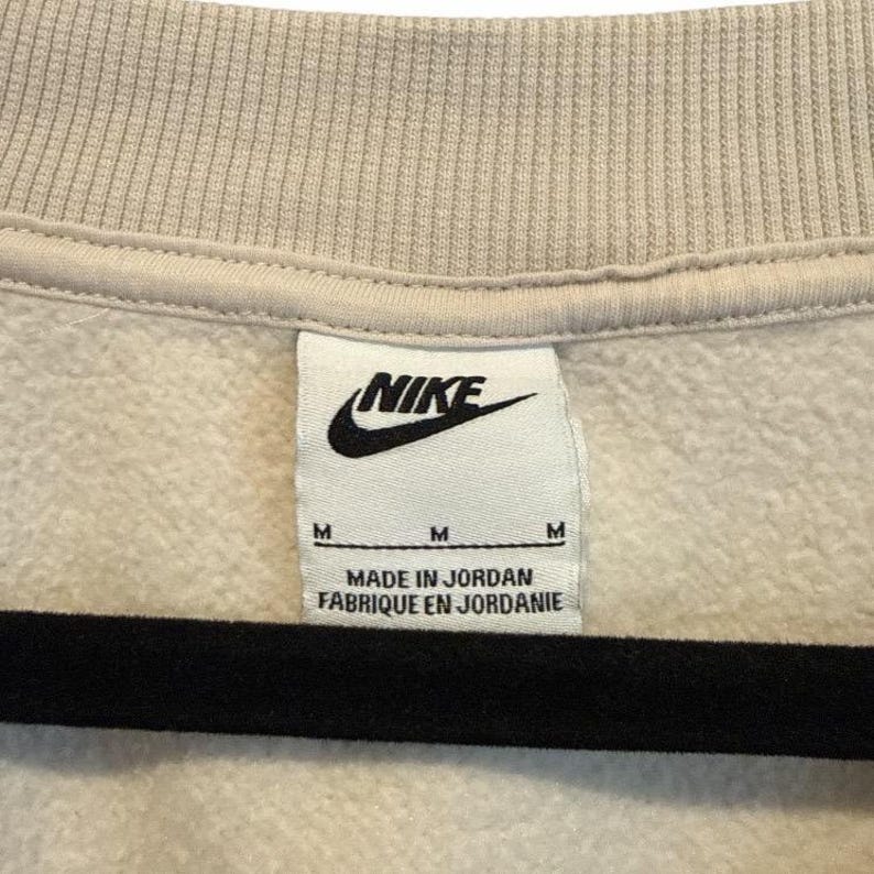Nike Fleece Cropped Sweatshirt Size Medium immagine 5