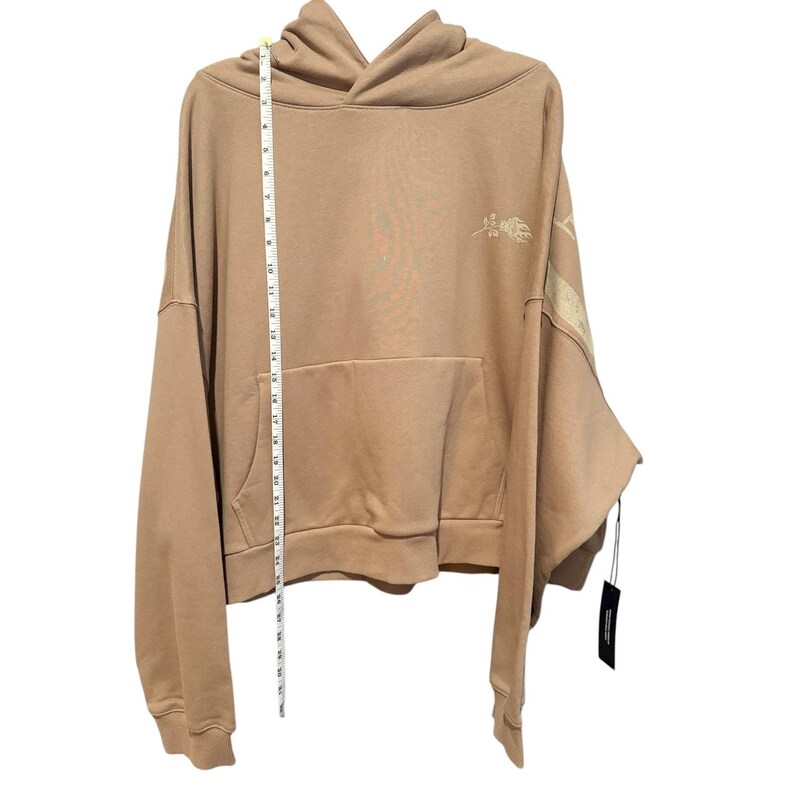 Civil Regime Womens Oversized Rose Hoodie NWT Bild 5