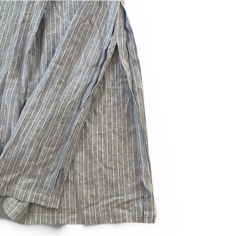 Pantalones de lino de pierna ancha Elevenses Anthropologie, talla 8, nuevos con etiquetas. imagen 6