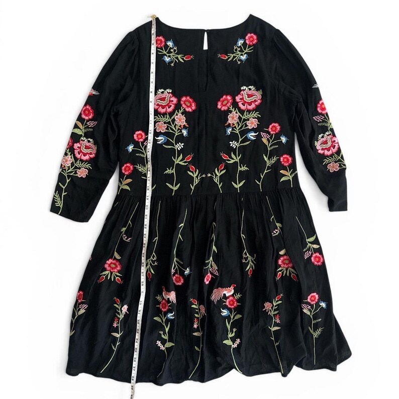 Maeve Anthropologie Embroidered Mini Dress Size Small image 5