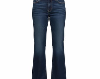 7 For All Mankind Dojo Dark Wash Jeans Women Size 32