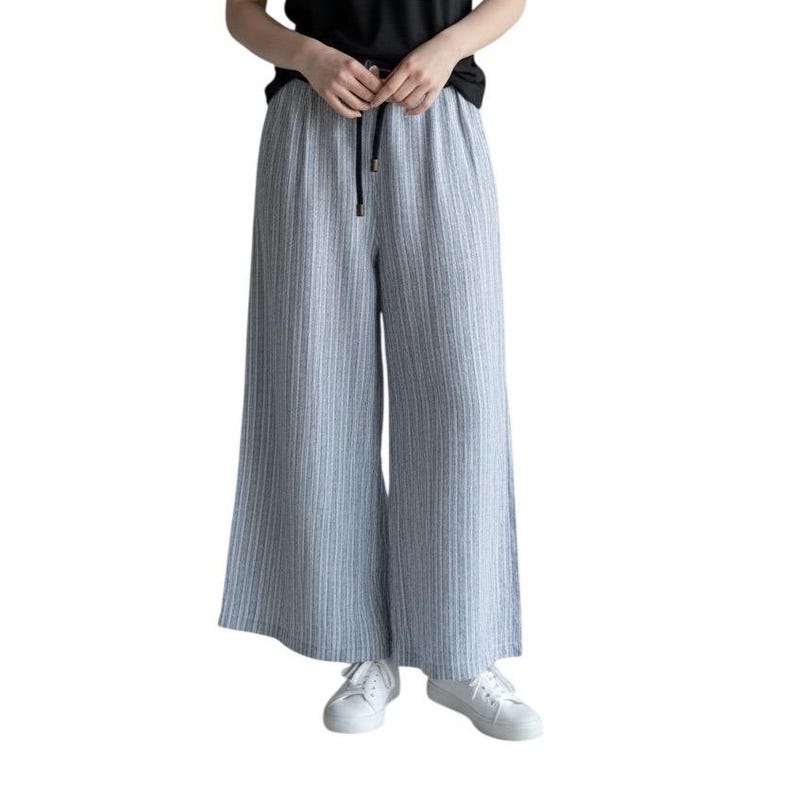 Pantalones de lino de pierna ancha Elevenses Anthropologie, talla 8, nuevos con etiquetas. imagen 1