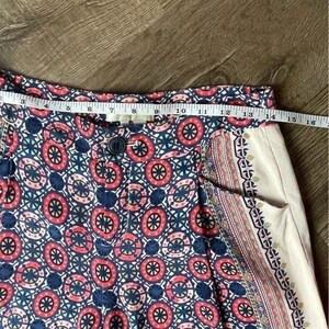 Elevenses Anthropologie Wide Leg Boho Pants Size 2 image 9