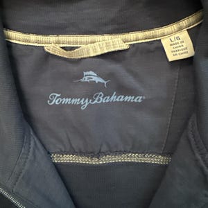 Tommy Bahama Mens Quarter Zip Pullover Size Large bild 6