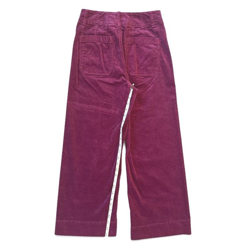 Maeve Anthropologie The Colette Corduroy Pants Size 27 image 3