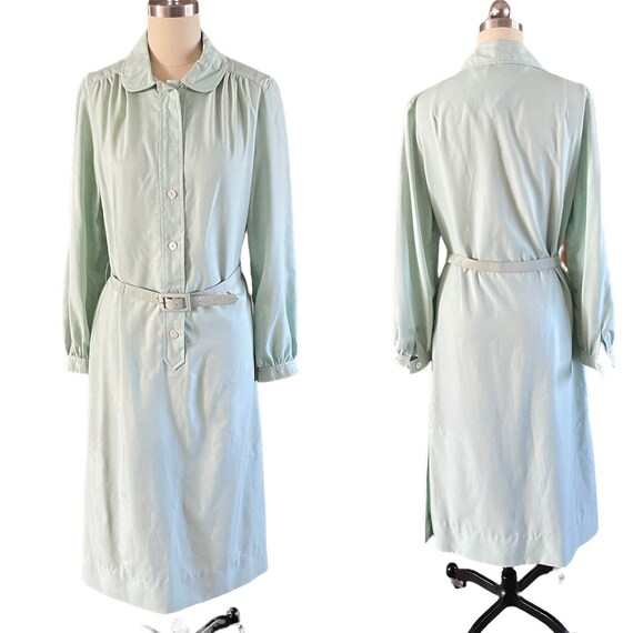 Vintage Shirt Dress Made in California - image 8