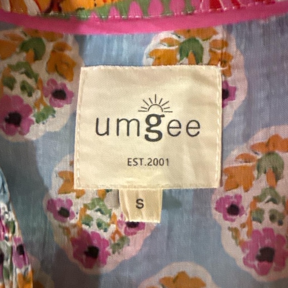 Umgee Patchwork Dress Size Small - image 5
