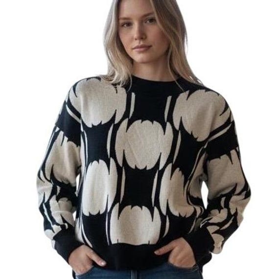 BOSS Hugo Boss Abstract Sweater Size Lg