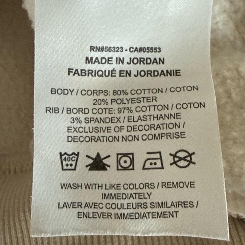 Nike Fleece Cropped Sweatshirt Size Medium immagine 6