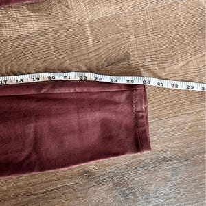 Free People Leggings Burgundy Size 27 image 7