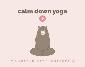 キッズヨガ動画 | 穏やかな呼吸法 | 幼児向け落ち着きルーティン (MP4ダウンロード) | Mountain Tree Butterfly