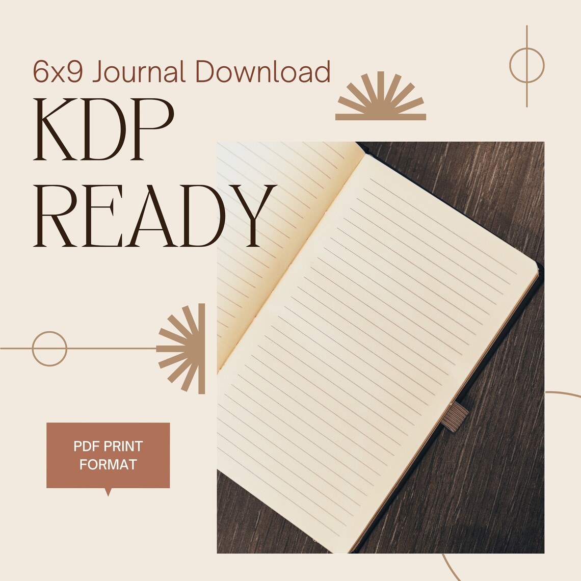 Amazon Journal Lined Pages UPLOAD READY Etsy