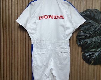 Vintage Honda Wing Coverall Size L