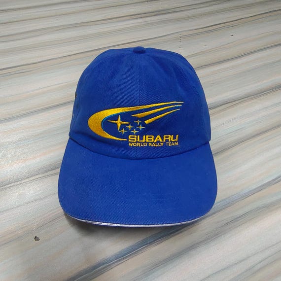 Vintage Subaru World Rally Team Hat - Etsy