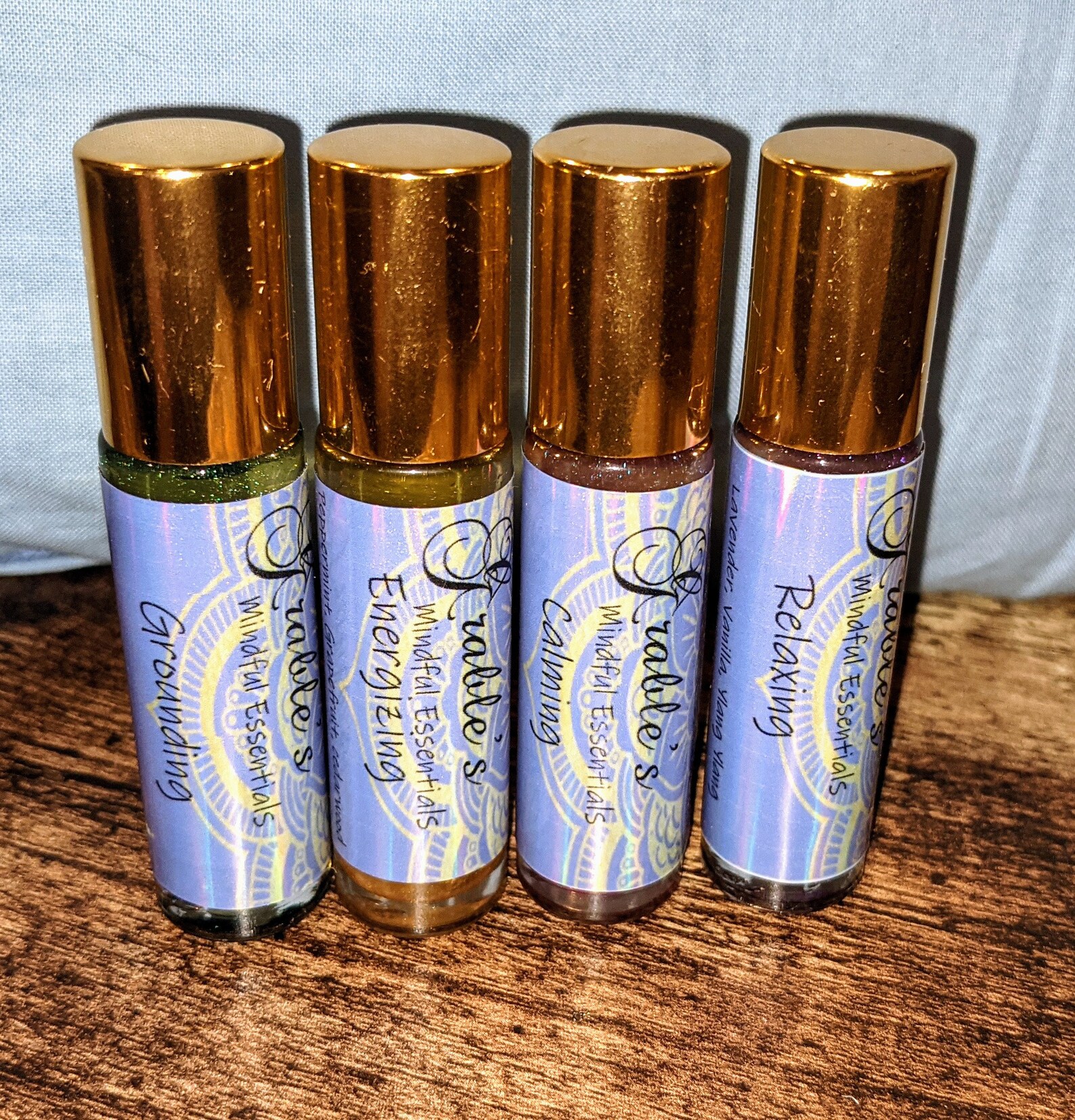 Aromatherapy Essential Oil Rollers Calming Relaxing Etsy