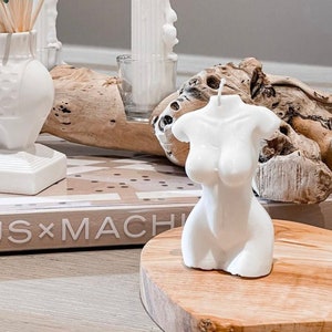 Torso Body Candle | Female Body Candle | Venus | Handmade | Natural Soy Wax | Home Decor