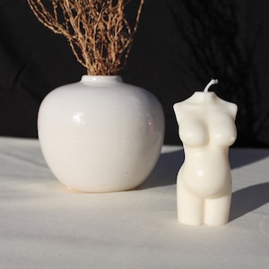 Pregnant Torso Candle, Pregnant Torso, Female Torso Candle, Torso Candle