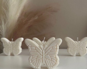 Butterfly candle, cute candle, trendy, homemade, natural soy wax