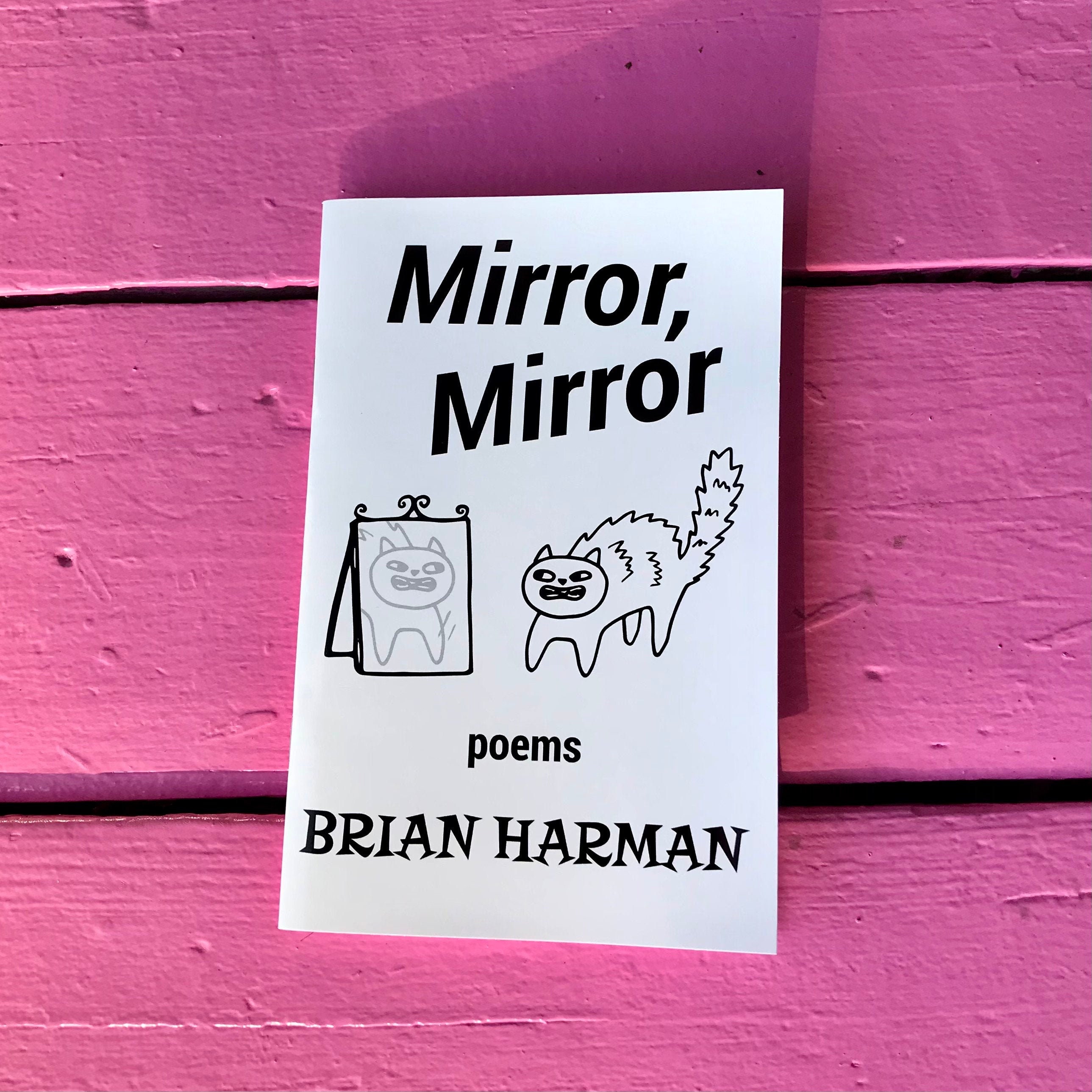 Mirror Mirror Poems by Brian Harman chapbook Etsy