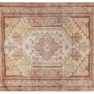 Rare pre-1900 Antique Silk Hereke Silk Turkish Rug 100% Pure Silk Rug Handmade Rug Handmade Antique Rug Handmade Silk Rug 2x3 Silk 1890