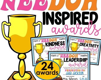 NEE-DOH inspired end of the year awards 24 awards classroom awards