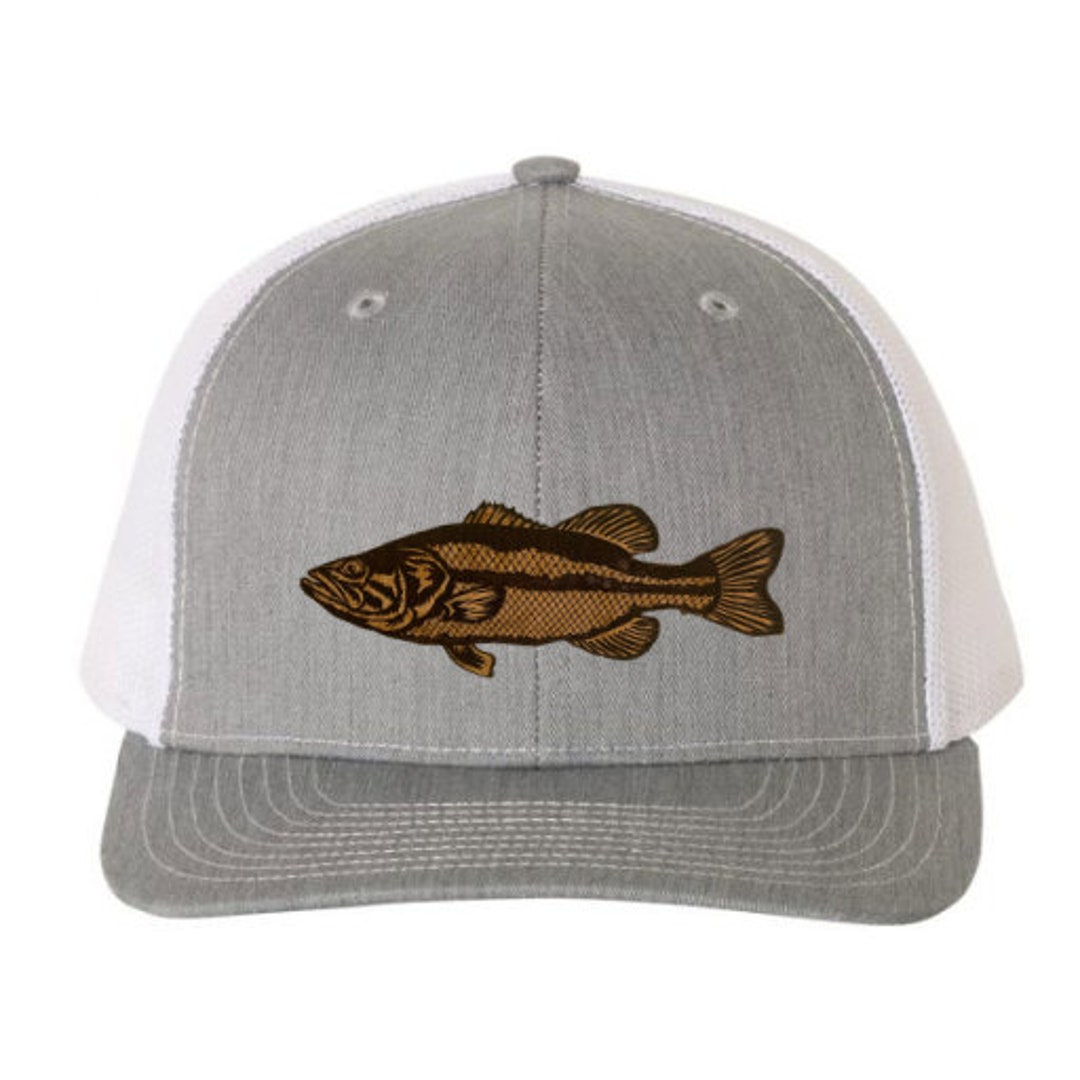 FISH Leather Patch Hat 