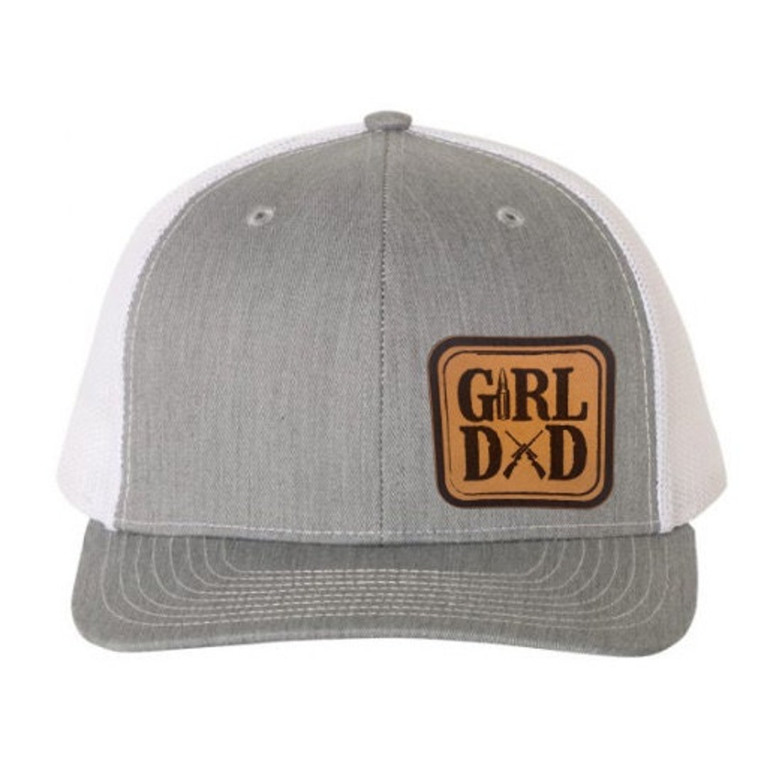 GIRL DAD Leather Patch Hat - Etsy