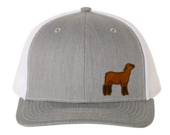 SHOW SHEEP Leather Patch Hat