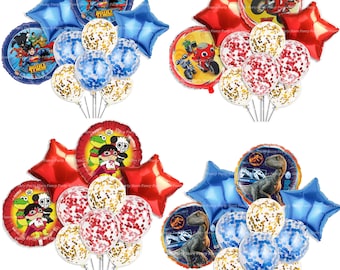 Verjaardagsballonnen voor kinderen: Justice League, Ryan's World en meer