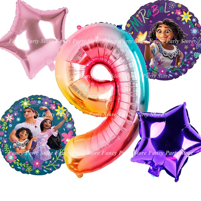 Encanto Balloons Mirabel Encanto Birthday Party Disney Etsy New Zealand