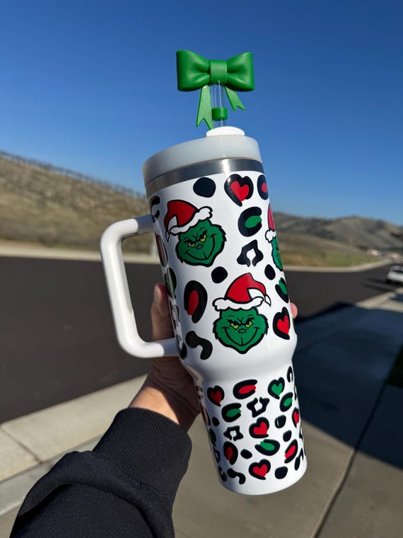 40oz stainless steel tumbler Christmas