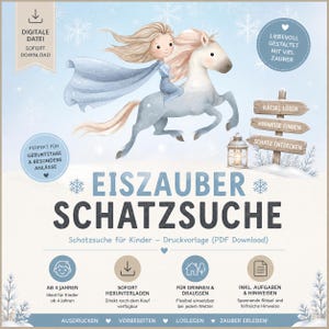 4歳以上のお子様向け、アナと雪の女王をテーマにした宝探しゲーム（ストーリーと印刷可能なタスク付き）｜宝探しゲーム