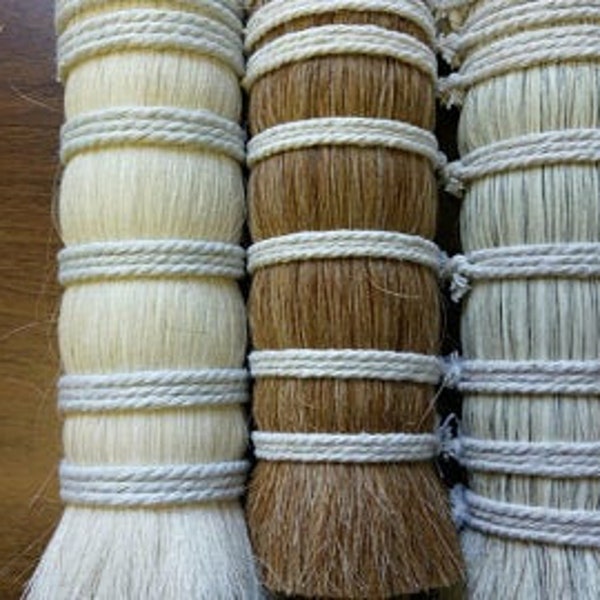 Genuine Horsehair, Mane hair 8"-11"