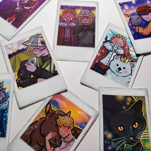 DSMP Polaroid Art Prints Technoblade Philza Steve Tommy Henry Ghostbur ...