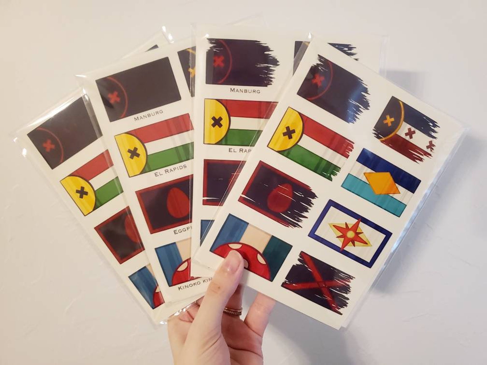 DSMP Flag Print L'manburg Manburg El Rapids Snowchester Etsy Australia