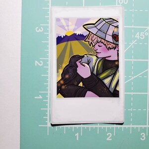 DSMP Polaroid Art Prints Technoblade Philza Steve Tommy Henry Ghostbur ...