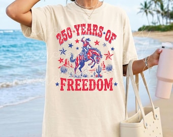 Western 250 Years Tee, Comfort Color