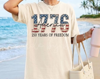 1776 America Tee, Comfort Colors