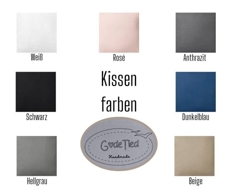 Kissenhülle Kissenbezug Kissen zur Konfirmation Kommunion Taufe mit Spruch personalisiert Geschenk Jugendweihe 50x50 cm anthrazit weiß beige Bild 10